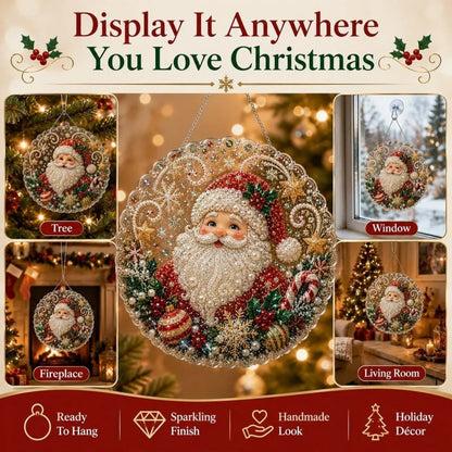 Cozy Christmas DIY Pearl & Gemstone Ornament